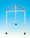 Tripod Stand - Triangular, Stainless steel, height 20cm., length of side 12.5cm.