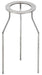 Circular Laboratory Tripod Stand, 12 inches tall, Plated Mild Steel - Eisco Labs