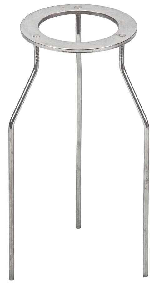 Circular Laboratory Tripod Stand, 12 inches tall, Plated Mild Steel - Eisco Labs