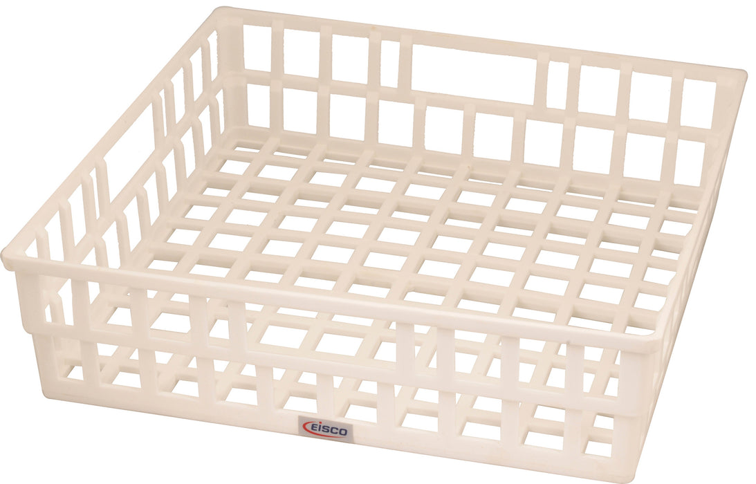 Eisco Labs Draining Basket, Polypropylene - 40cm x 40cm x 11cm