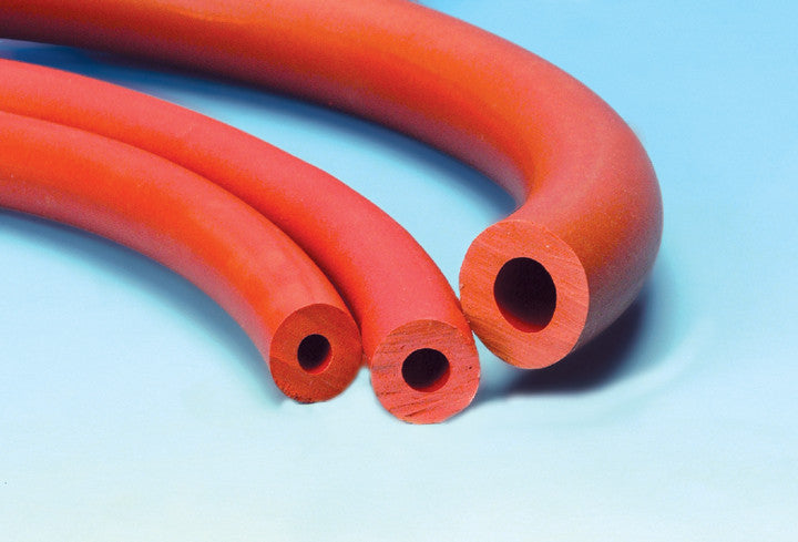 Tubing Rubber Red, Bore 3mm, wall thickness 4.5mm
