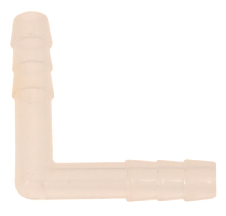 Tubing Connector - L Shaped, 8mm, Polypropylene