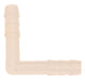 Tubing Connector - L Shaped, 8mm, Polypropylene