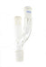 Adapter Multiple - Two necks parallel, Socket size 19/26, Cone size 24/29 - hBARSCI