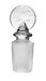 Stopper-Penny Head, borosilicate glass, Solid, Cone 24/29