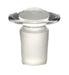 Stopper - Flat Head, Solid Cone, Made of Borosilicate Glass, Size 24/29 - Eisco Labs
