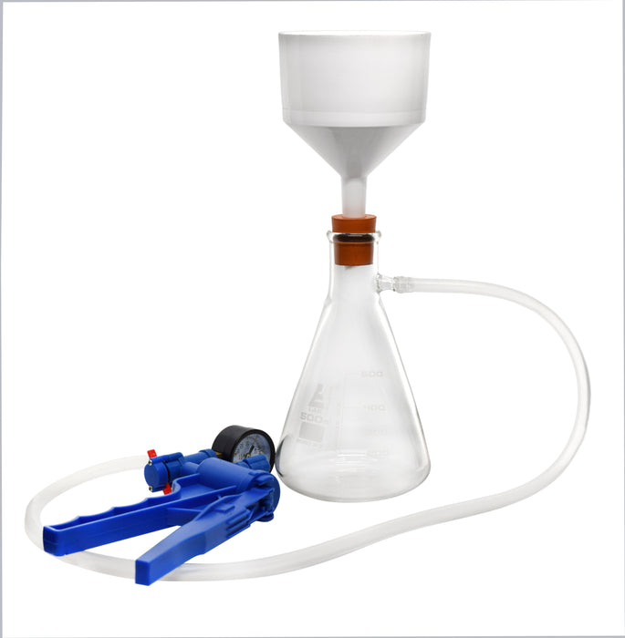 500ml vacuum filtration setup