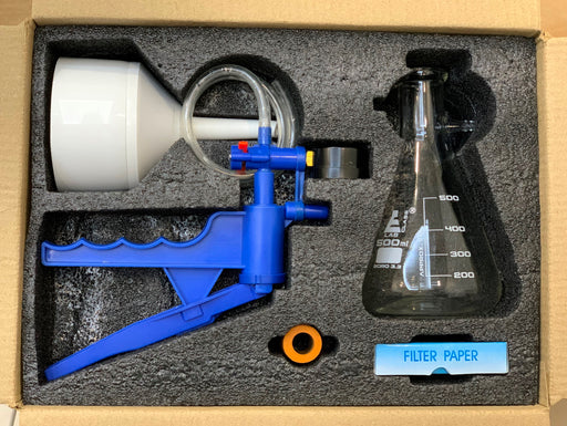 500ml vacuum filtration set components foam insert