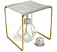 Alcohol Burner with Burner Stand (Approx. 5"x5"x5") Starter Set - hBARSCI