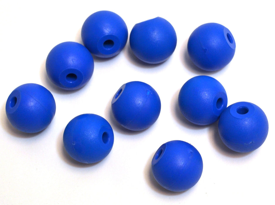 Eisco Labs Molecular Model Part; Blue Ball; 2.2cm; 2 Holes; Pk of 10