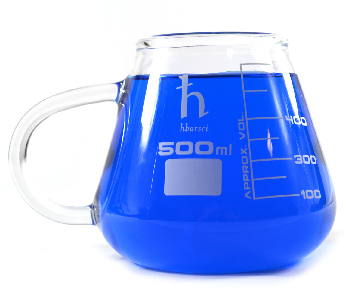 500ML Coffee Mug Beaker Borosilicate 3.3