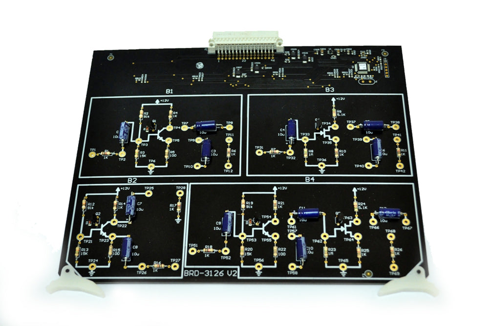 Bipolar and FET transistor amplifiers Circuit Board to be used with EB-3000