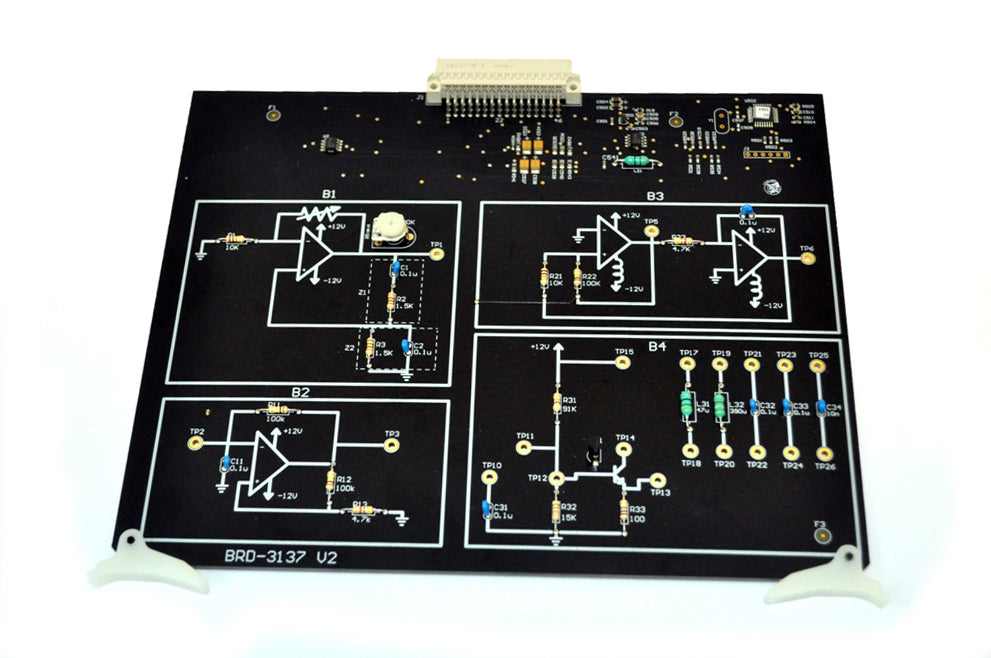 Oscillators, Filters and Tuned Amplifiers Circuit Board to be used with EB-3000