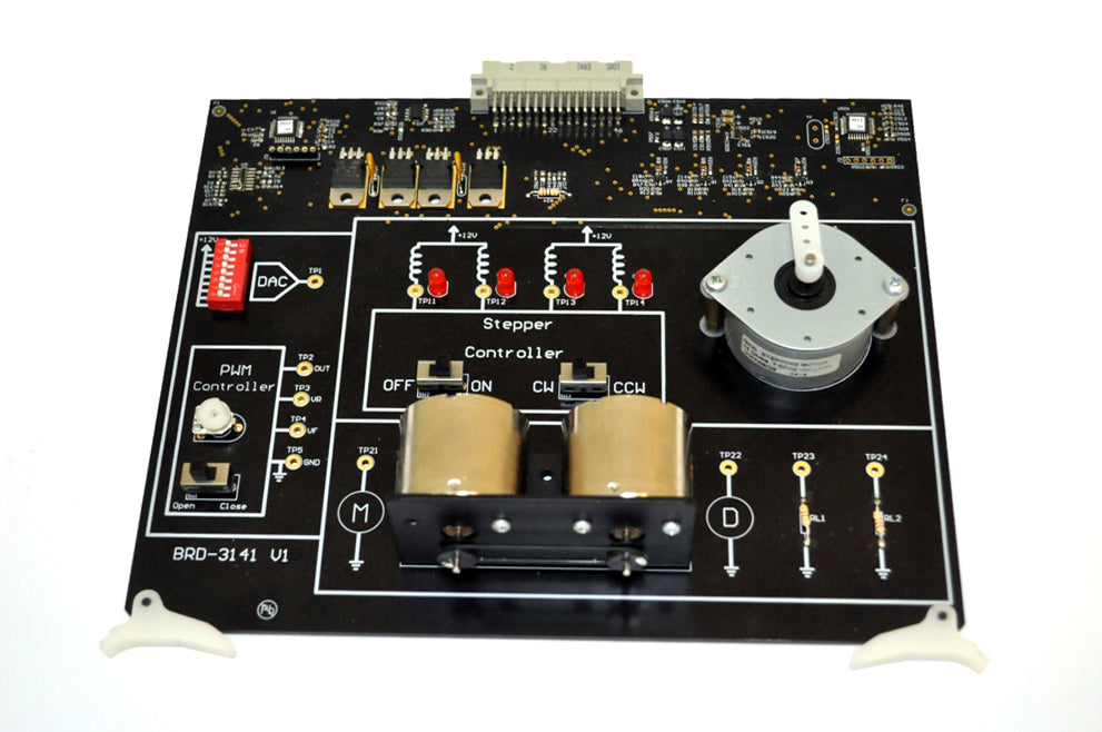 Analog, PWM DC motor speed control, step motor control, generators Circuit Board to be used with EB-3000