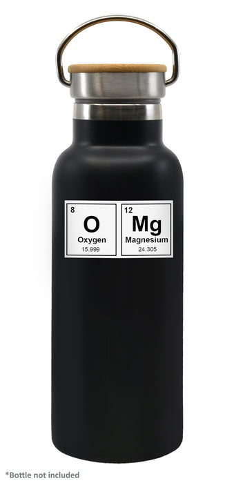 "OMG" Vinyl Sticker, 3 Inch