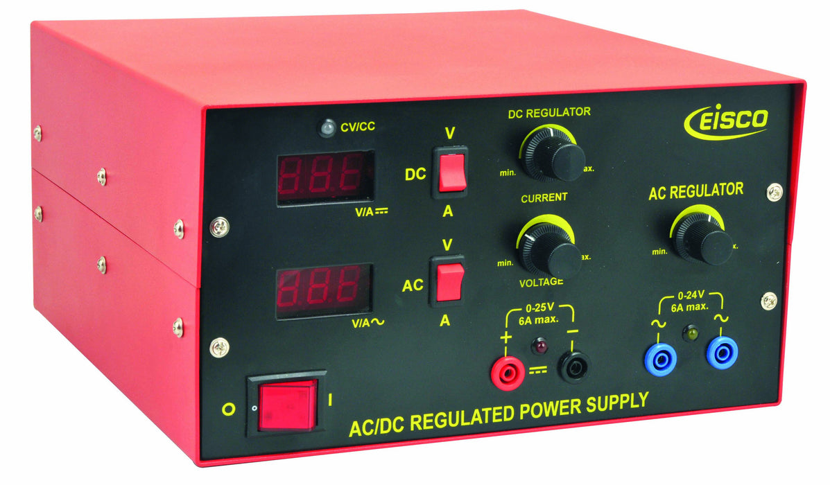 Power Supplies Low Voltage AC/DC Regulated with Digital Display