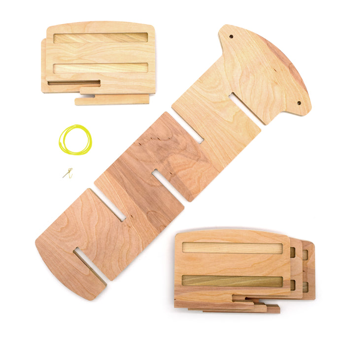 Derby Car Display Rack, 24 Inch - Designed for Use with Pinewood Derby Cars - Wooden