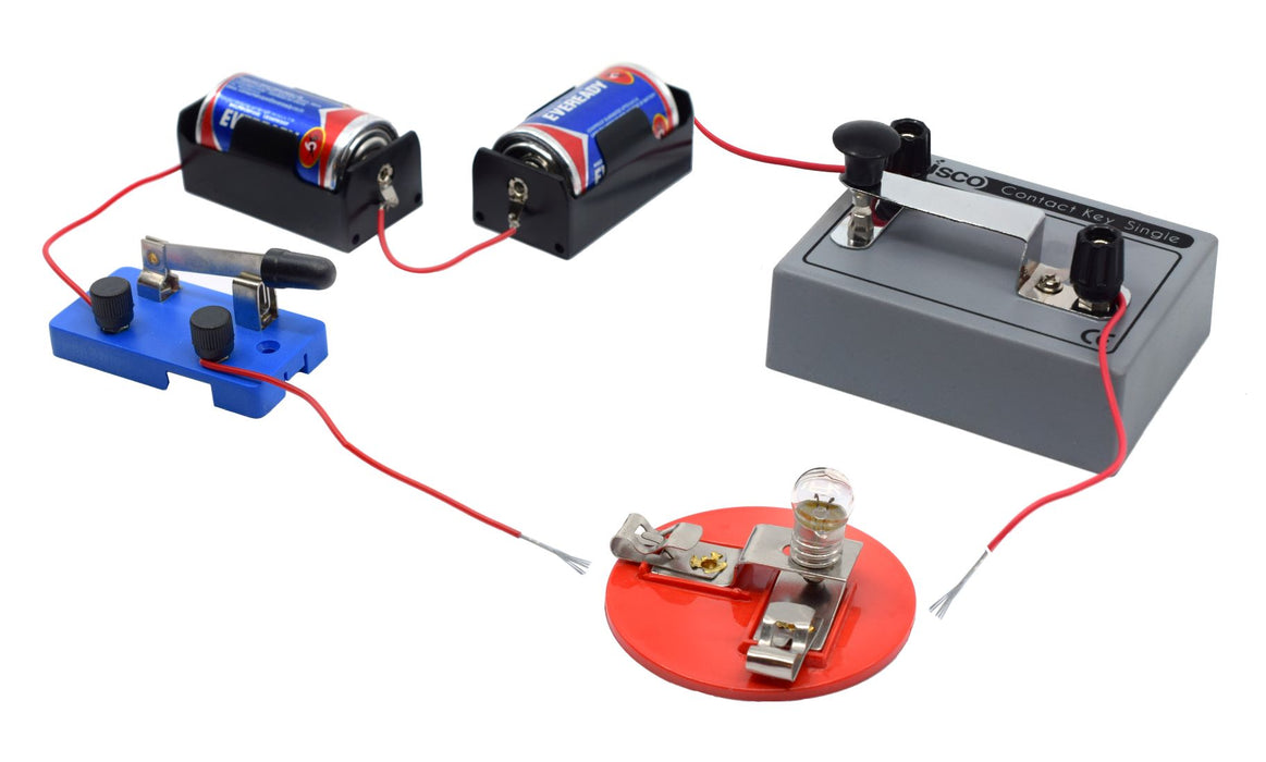 Morse Code Circuits Kit - Explore Electrical Circuits & Morse Code - Build Basic, Parallel & Series Circuits