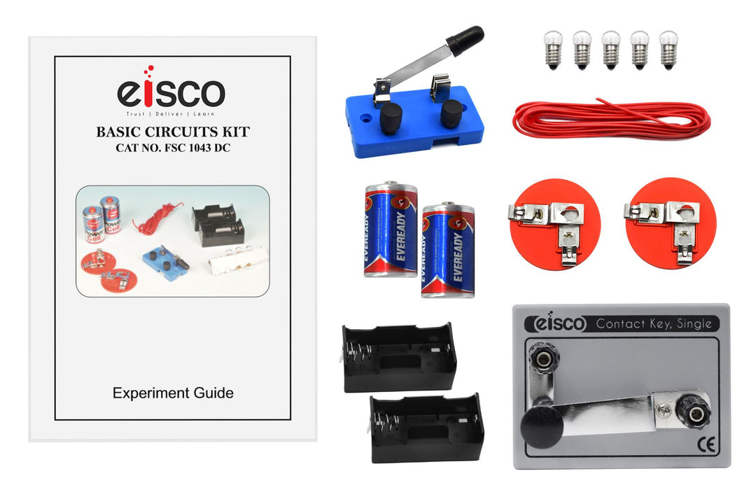 Morse Code Circuits Kit - Explore Electrical Circuits & Morse Code - Build Basic, Parallel & Series Circuits