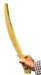 Wood Pirate Cutlass: 18 Inches Tall, Made of American Birch Wood, Made in the U.S.A. - The Imagination Series by hBAR