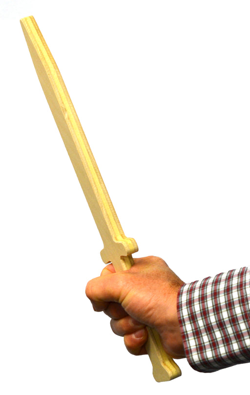 Wood Pirate Dagger: 13.5 Inches Tall, Made of American Birch Wood, Made in the U.S.A. - The Imagination Series by hBAR 