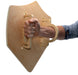 Wood Knight's Shield: 18 Inches Tall, Made of American Birth Wood, Made in the U.S.A. - The Imagination Series by hBAR