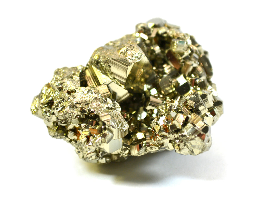 Crystalline Pyrite, Approximately 1.5-2" Length, 2-10mm Crystals, Single Piece