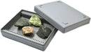 Layers of the Earth - Set of 4 Rock and Mineral Specimens Including Granite, Basalt, Olivine, and Peridotite
