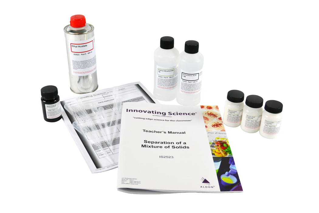 Innovating Science Solid Mixture Separation Chemistry Kit (Supplies for 15 Groups)