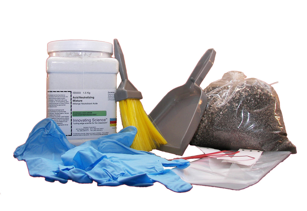 Acid Spill Neutralization and Clean Up and Disposal Kit