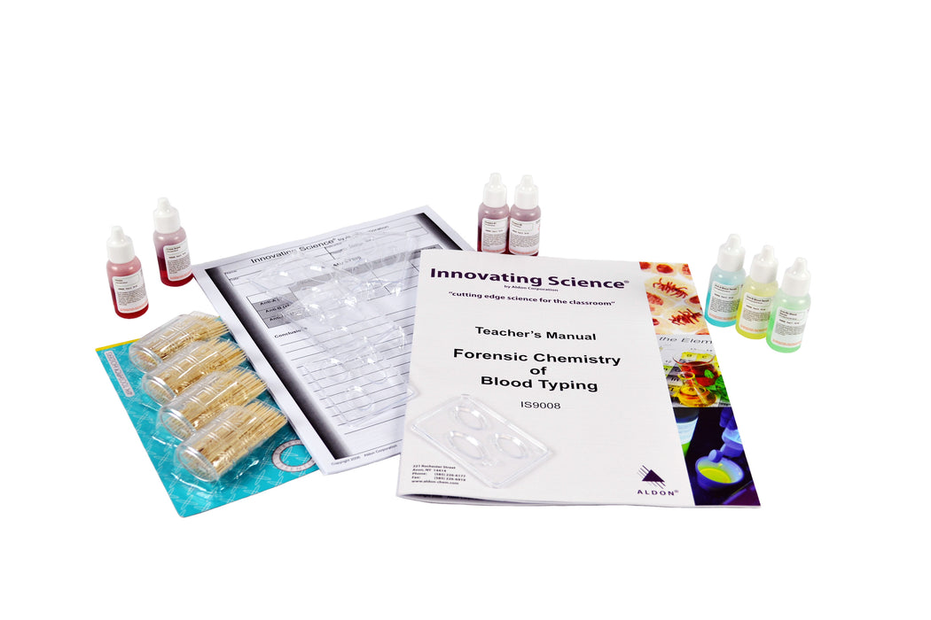 Innovating Science - Forensic Chemistry of Blood Types Kit