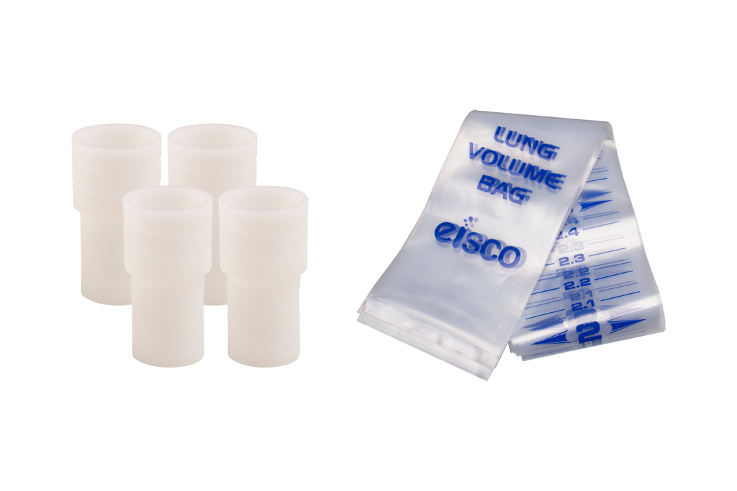 Manual Spirometry Lung Volume Kit - Used to Study Lung Capacity - Eisco Labs