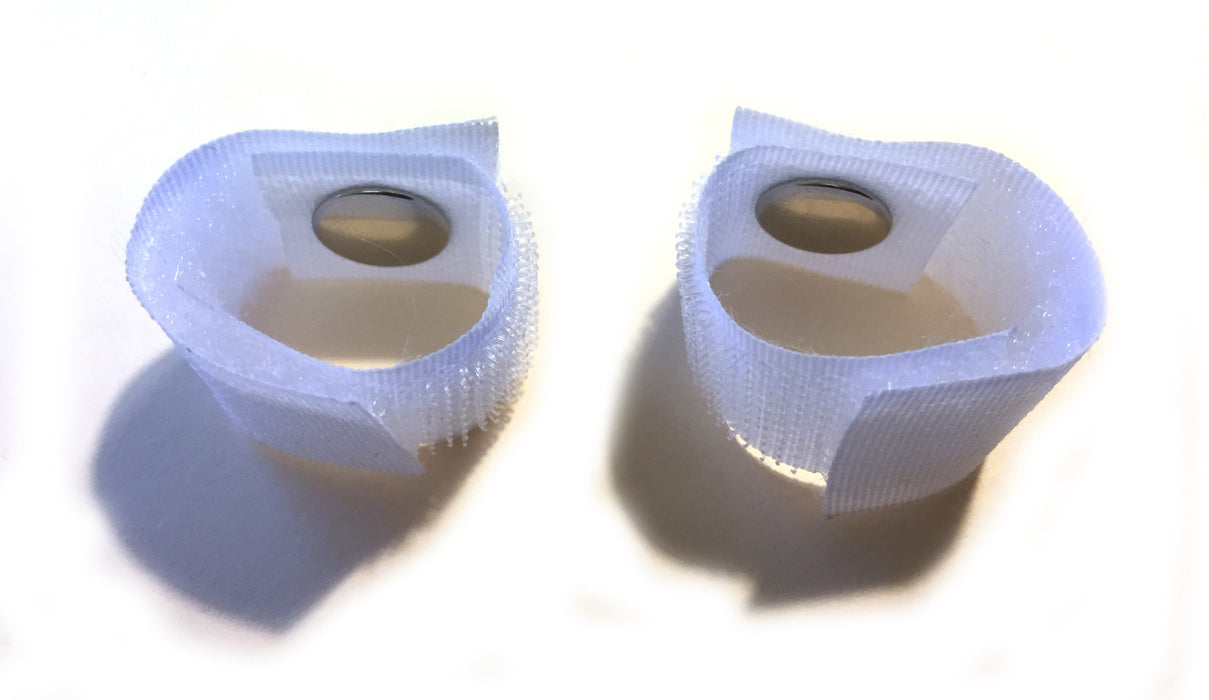 Neulog GSR Electrode Lead Replacements, Pack of 2, Velcro Finger Type