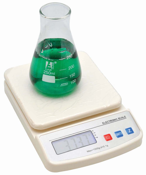 Balance Electronic, capacity 2 kgs.