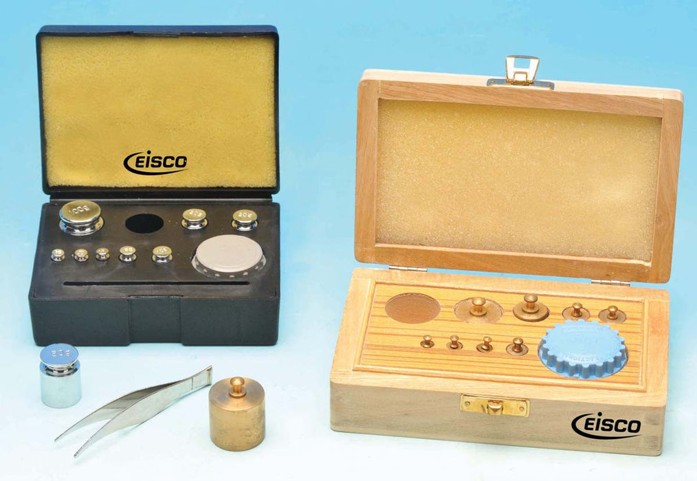 Balance Weights – AW, Polished Brass, 1mg to 1000gm - hBARSCI