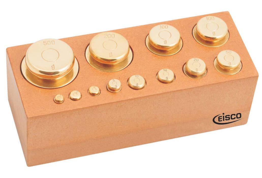 Balance Weight - PW, Polished Brass, capacity 500gm. - hBARSCI