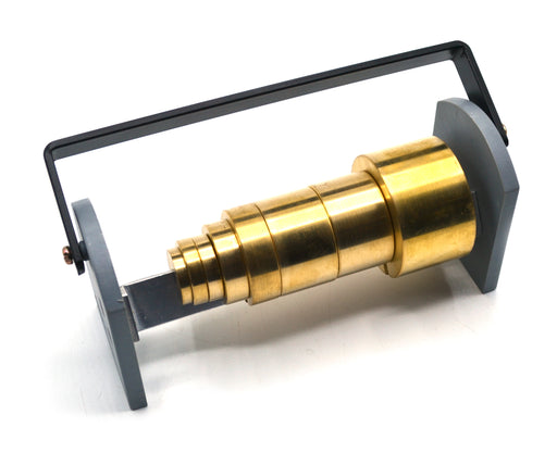 Masses - Slotted, Solid Brass, set of 8