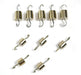 Weights - Hooked, Brass, capacity 375gm.