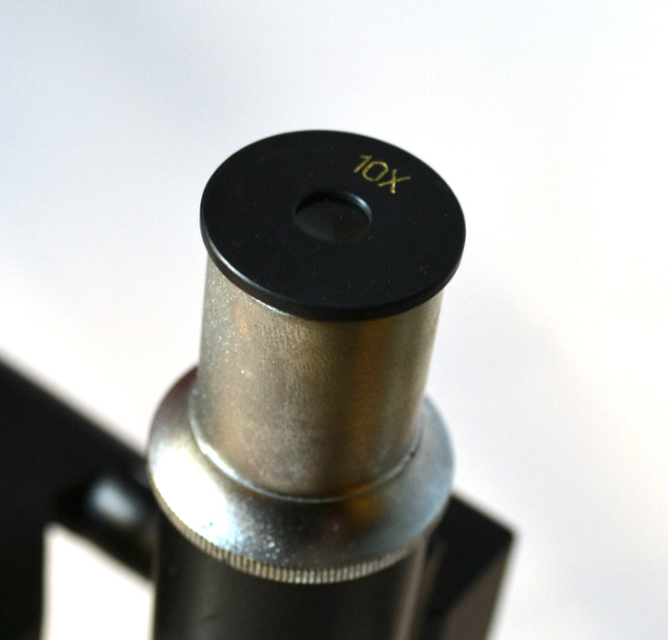 Vernier Travelling Microscope with 10x Magnification, Comes with Locking Wooden Storage Case