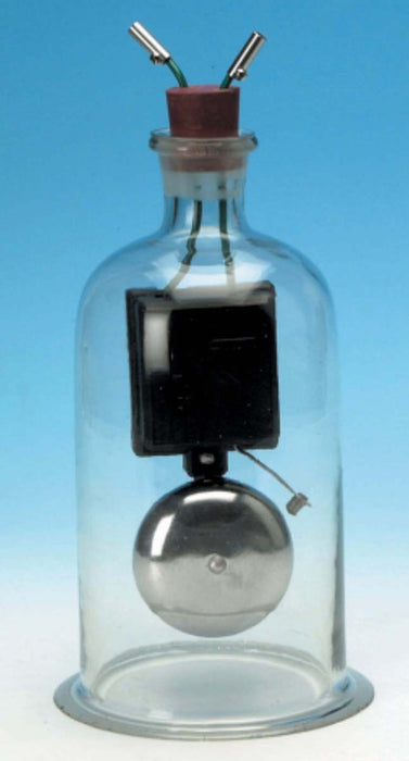 Bell in Vacuum - Glass size 20x10cm.