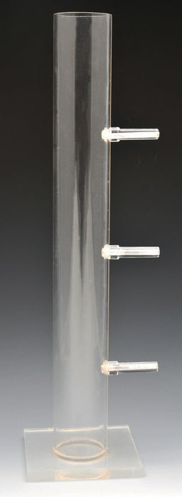Eisco Labs Heavy Duty 16" Tall Spouting Cylinder - Perspex - Snell's law