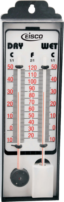 Wet and Dry Thermometer - Masons, plastic case