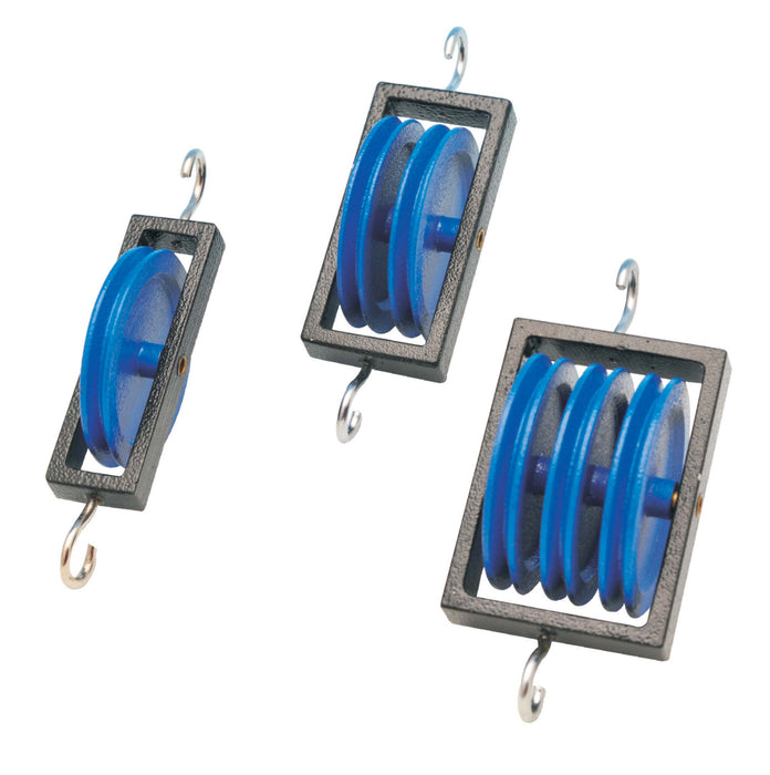 Pulleys Metal, Triple-Parallel