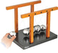 Giant Newton's Cradle - Completely assembled, Size 12.25" x 9.5" x 9.7" (310 x 240 x 245mm), Ball diameter 50 mm - Eisco Labs