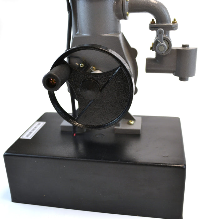 2 Stroke Gasoline Hand Crank Engine Model with Actuating Movable Parts to Demonstrate Engine Basics - 14" Tall