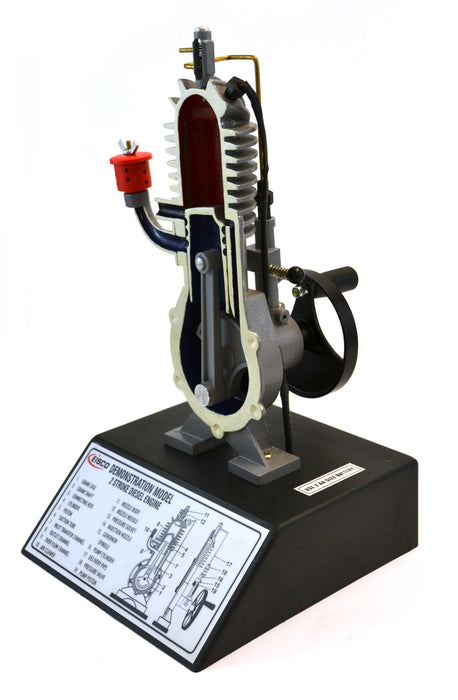 Eisco Labs Two-stroke Diesel Engine Model
