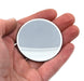 Concave Optical Mirror - Glass, 2" (50mm) dia., 75mm Focal Length - Eisco Labs