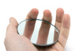 Round Concave Glass Mirror  - 3" (75mm) Diameter -  100mm Focal Length - 2.8mm Thick Approx. - Eisco Labs
