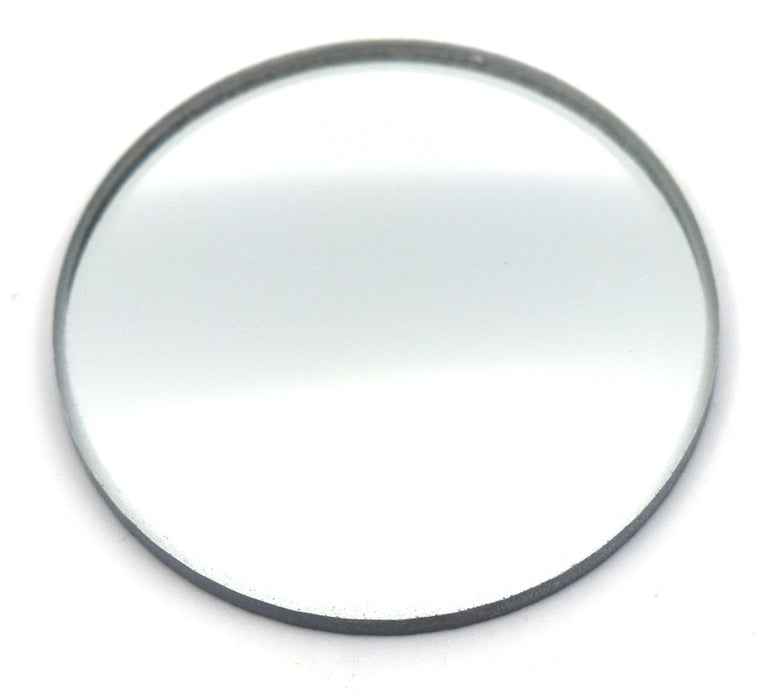 Convex Mirror - Glass, 1.5" (38mm) dia. 50mm Focal Length - Eisco Labs