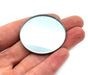 Convex Mirror - Glass, 1.5" (38mm) dia. 50mm Focal Length - Eisco Labs